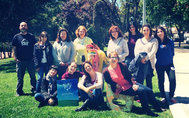 artistas no bairro quem somos